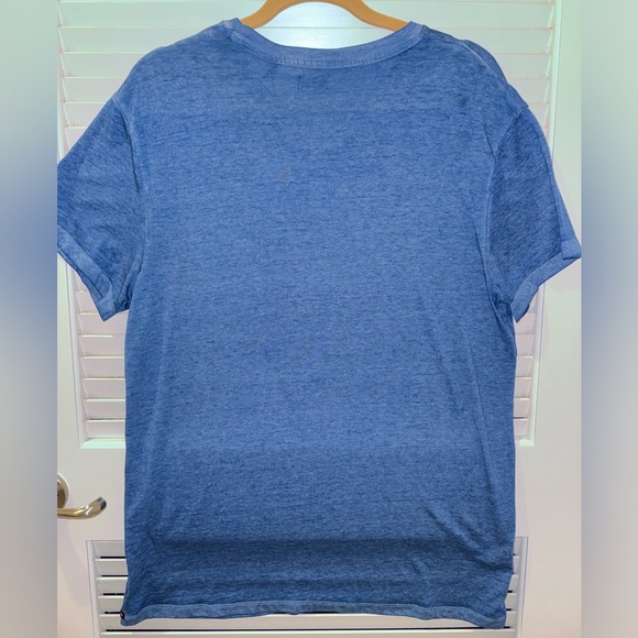 Buffalo David Bitton Men's V-Neck Burnout Tee - Picture 5 of 8